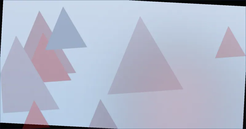 Blue prism pattern suggesting the layered quality differences between part grades