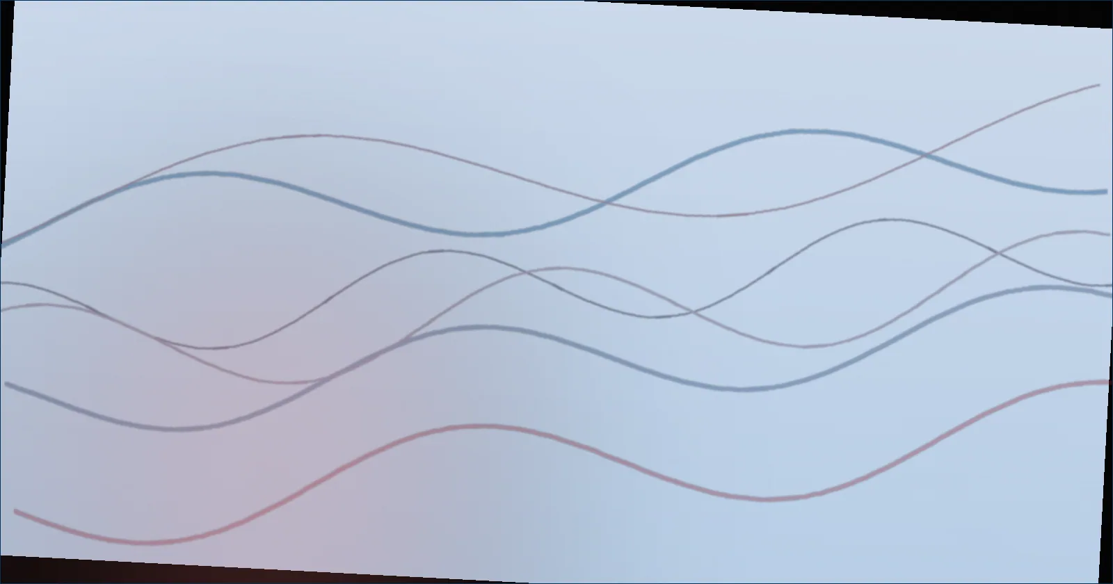 Blue wave pattern suggesting the curved surface of a brake rotor