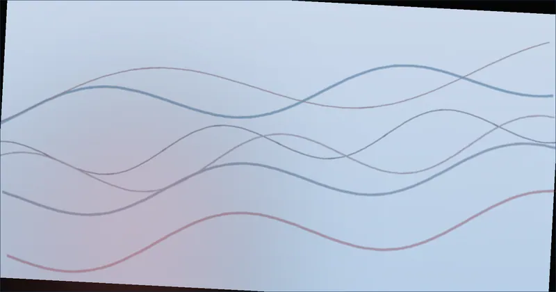 Blue wave pattern suggesting the curved surface of a brake rotor